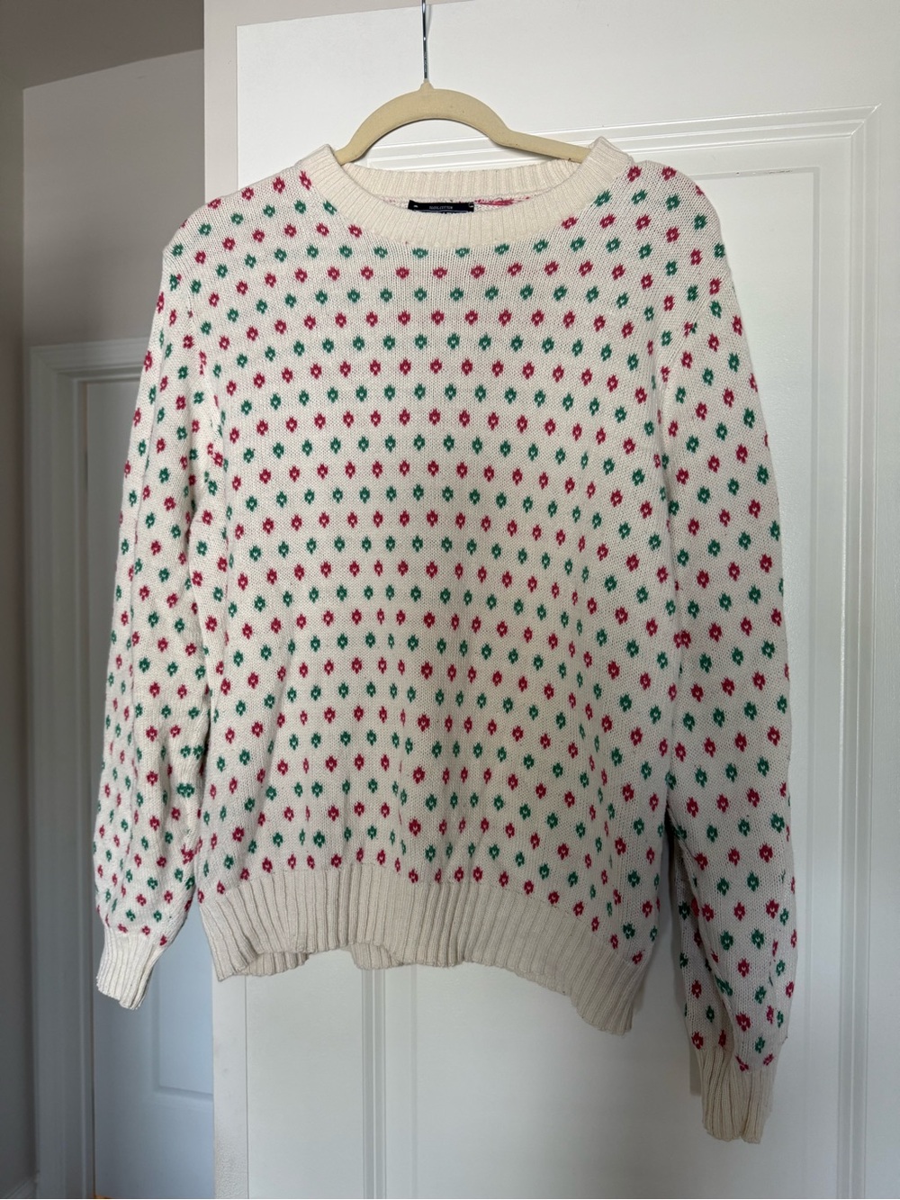 Vintage lands end cotton Crewneck Sweater